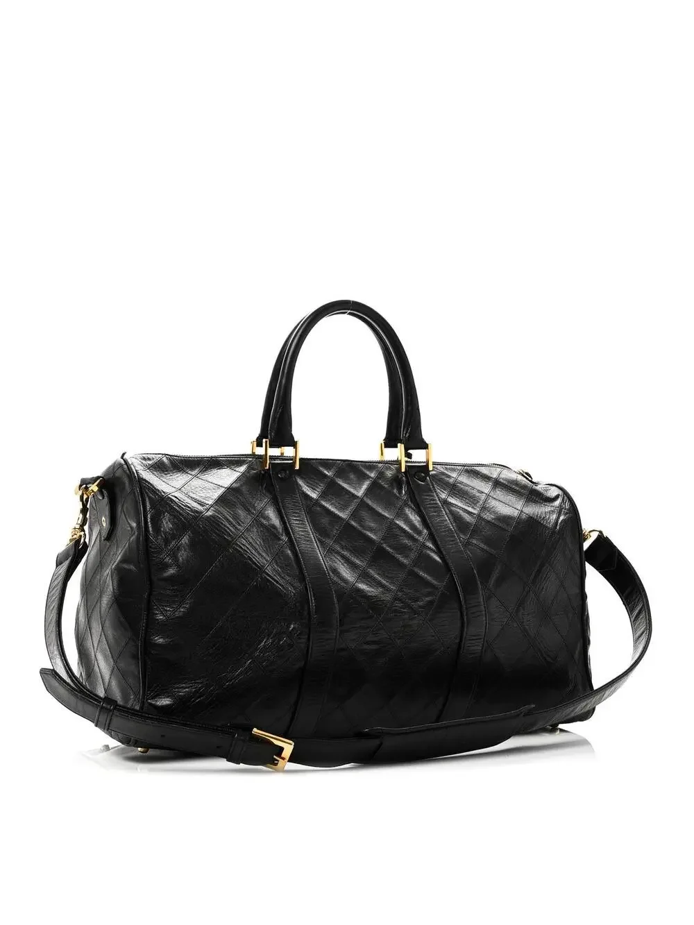 Chanel Calfskin Stitched Duffle Travel #335685C20B